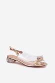 Sandalai su kulnu model 213941 Step in style