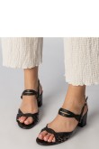 Sandalai su kulnu model 213994 PRIMO