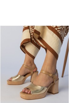 Sandalai su kulnu model 214002 PRIMO