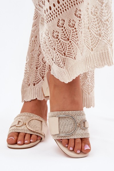 Šlepetės model 214133 Step in style