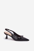 Sandalai su kulnu model 214385 Step in style