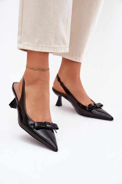 Sandalai su kulnu model 214385 Step in style
