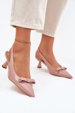 Sandalai su kulnu model 214386 Step in style