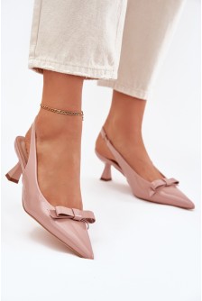 Sandalai su kulnu model 214386 Step in style