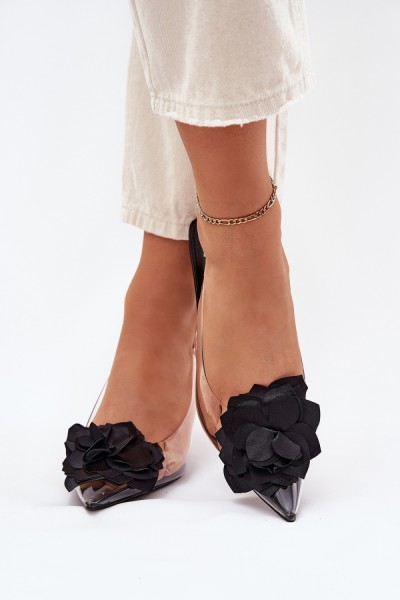 Sandalai su kulnu model 214387 Step in style