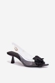Sandalai su kulnu model 214387 Step in style
