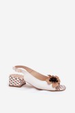 Sandalai su kulnu model 214682 Step in style