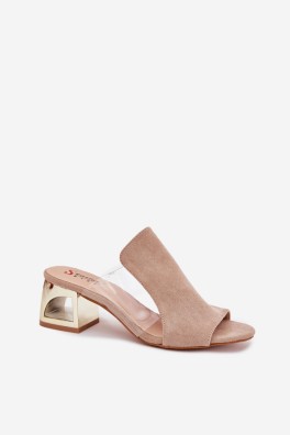 Šlepetės model 214715 Step in style