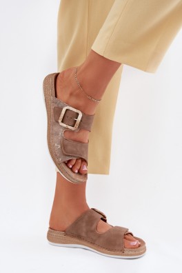 Šlepetės model 214739 Step in style