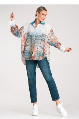 Marškiniai ilgomis rankovėmis model 214920 Figl