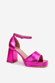 Sandalai su kulnu model 215001 Step in style