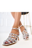 Sandalai su kulnu model 215248 PRIMO