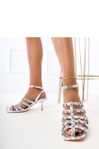 Sandalai su kulnu model 215248 PRIMO