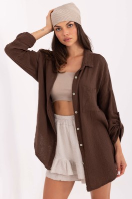 Marškiniai ilgomis rankovėmis model 215499 Italy Moda