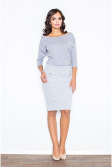 Dieninė suknelė model 28102 Figl