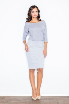 Dieninė suknelė model 28102 Figl
