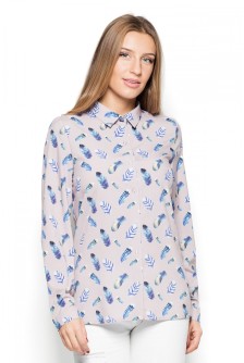 Marškiniai ilgomis rankovėmis model 76983 Katrus