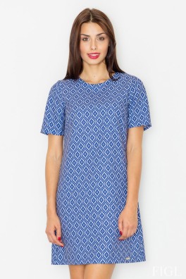 Dieninė suknelė model 77080 Figl